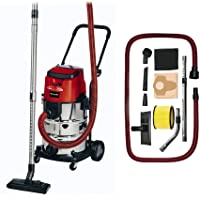 Los mejores  - Einhell Aspirador inalámbrico TE-VC 36-30 Li S-Solo Power X-Change (iones de litio- 36 V- ECO-BOOST- depósito de 30 l…